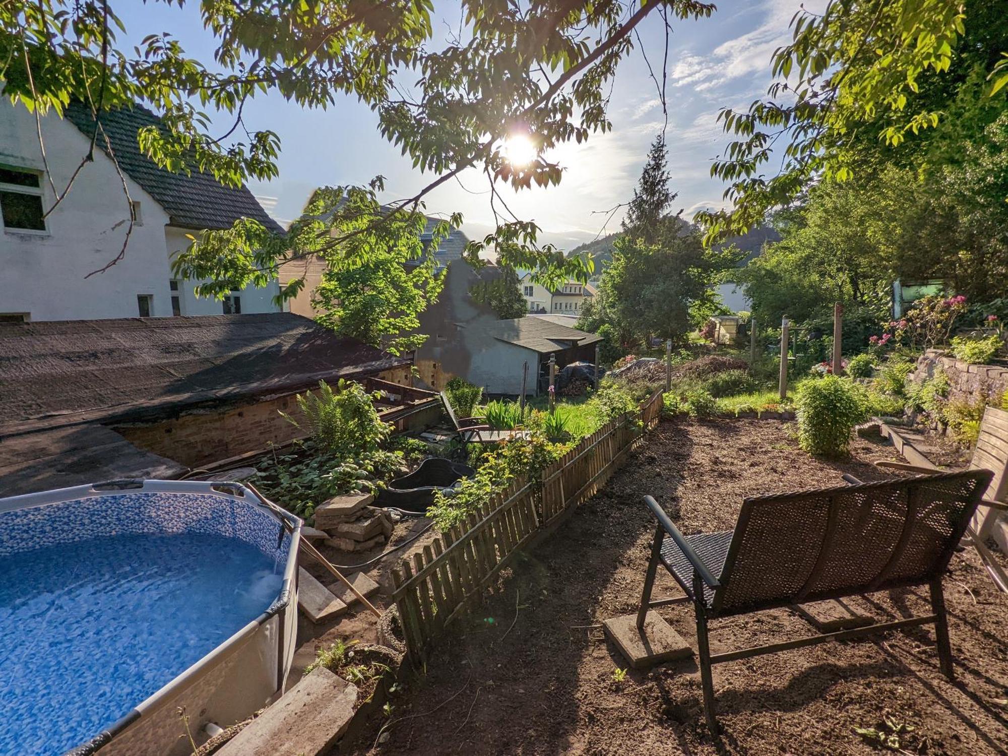 R1 - Urlaubsmagie - Bad Schandau Fusslaeufig, Garten Rathmannsdorf Exterior foto