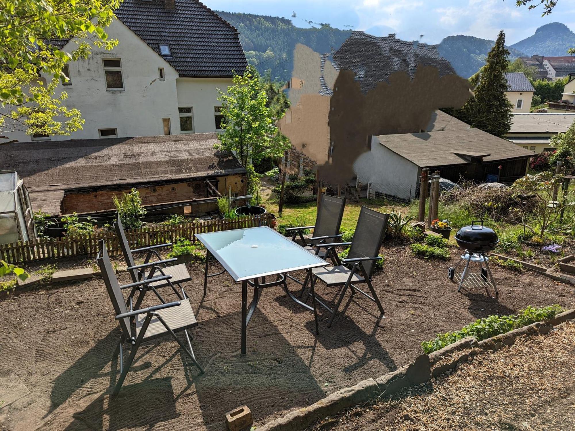 R1 - Urlaubsmagie - Bad Schandau Fusslaeufig, Garten Rathmannsdorf Exterior foto